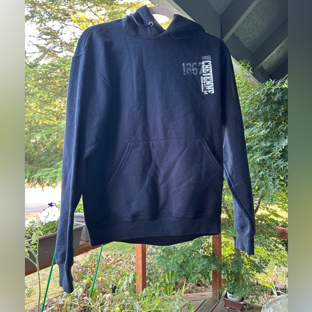 Black Wyoming Hoodie